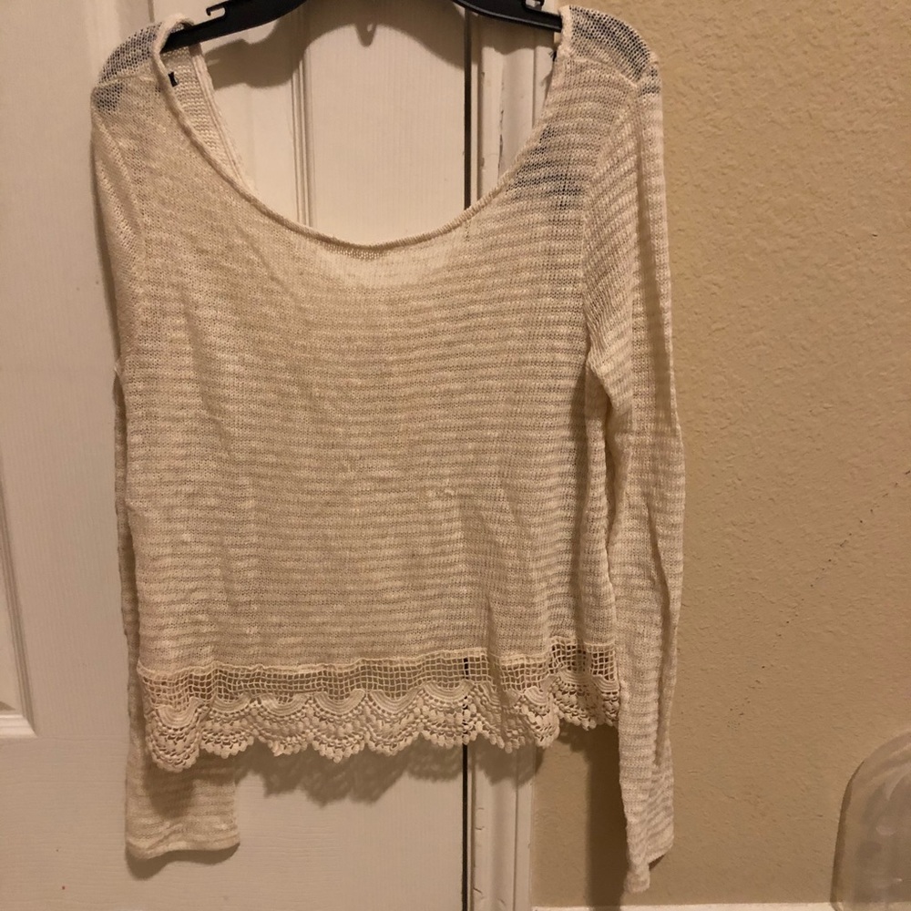 White sweater